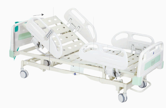 HOSPITAL BED ICU 5 FUNCTION MOTORISED WITH MATTRESS EXCELSIOR ARREX